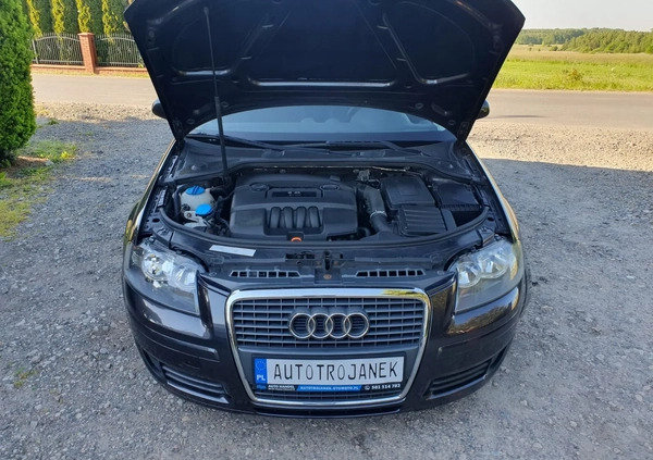 Audi A3 cena 18900 przebieg: 273700, rok produkcji 2007 z Międzyzdroje małe 781